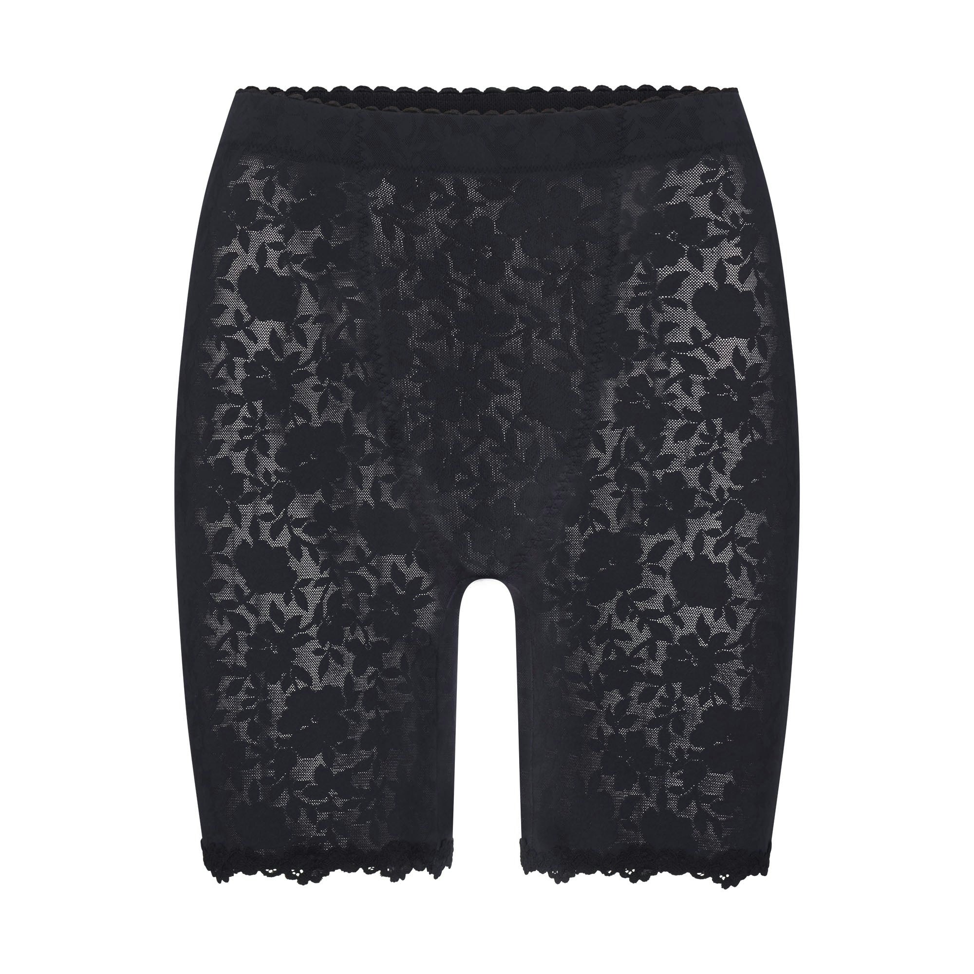 LACE SHAPEWEAR SHORT - ONYX
