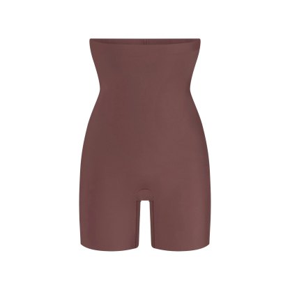 COOL SHAPEWEAR HIGH-WAISTED SHORT - COCOA