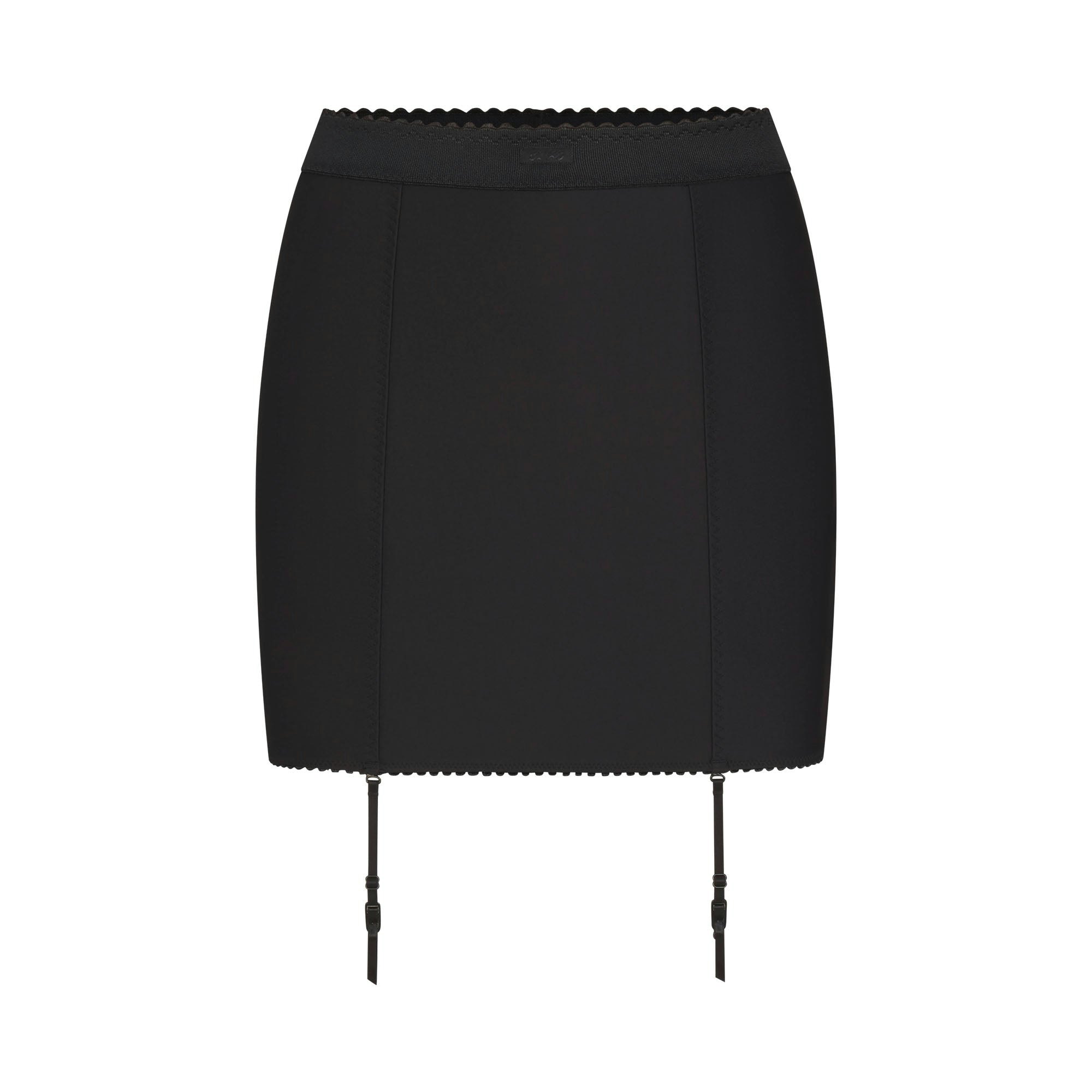 SKIMS BODY MINI GARTER SKIRT - ONYX - image 6