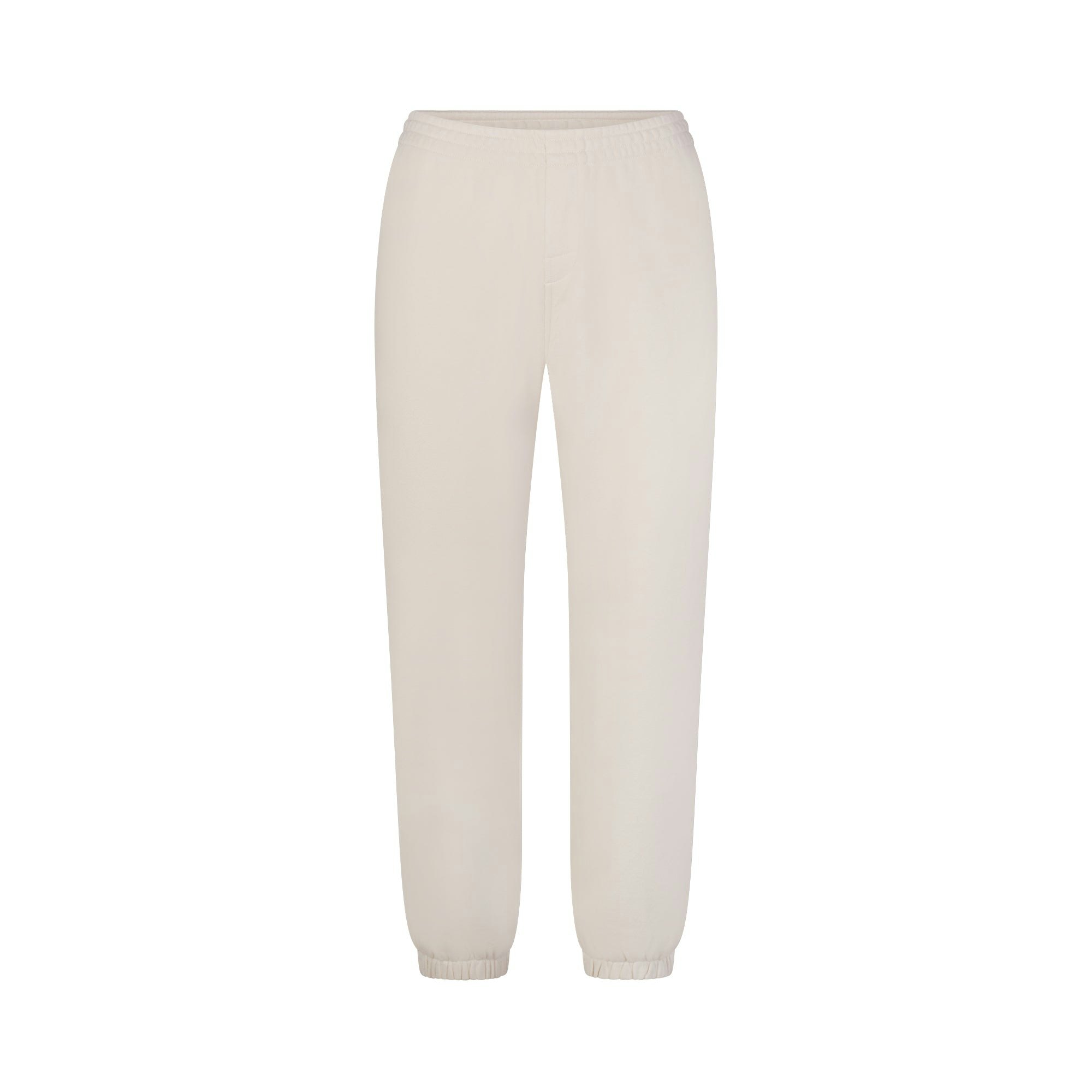 DRAPEY FRENCH TERRY CROPPED JOGGER - BUFF - image 11
