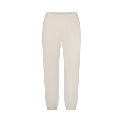 DRAPEY FRENCH TERRY CROPPED JOGGER - BUFF - image 11