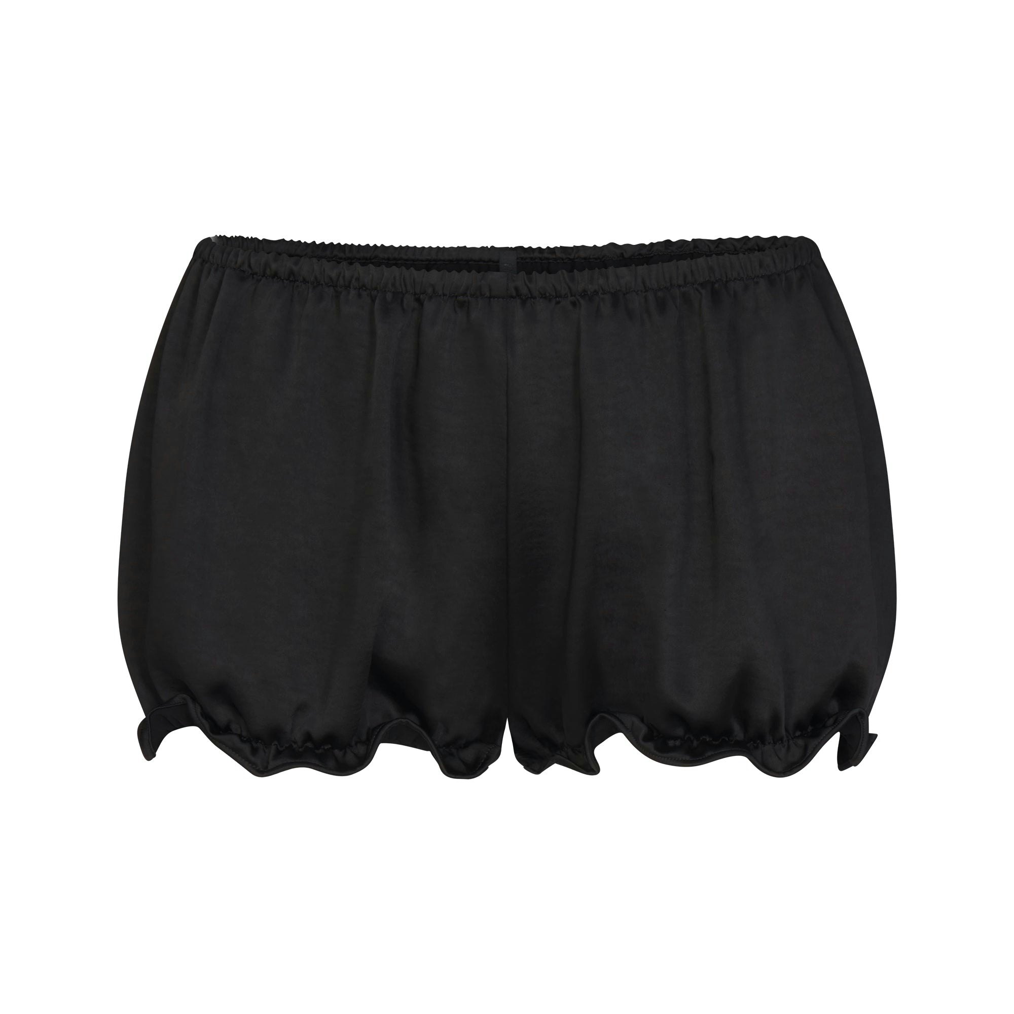 LIGHTWEIGHT SATIN BLOOMER SHORT - OBSIDIAN - image 6