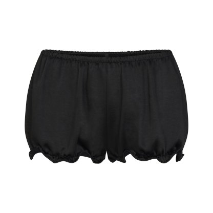 LIGHTWEIGHT SATIN BLOOMER SHORT - OBSIDIAN - image 6