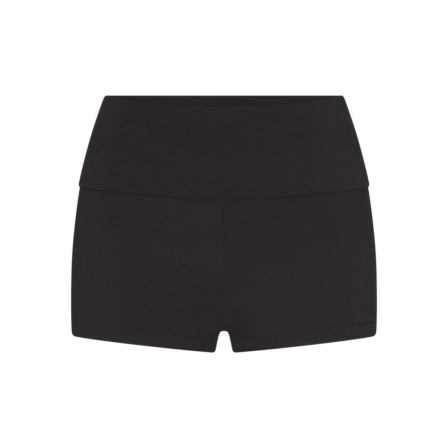 COTTON JERSEY FOLDOVER SHORT - SOOT - image 24