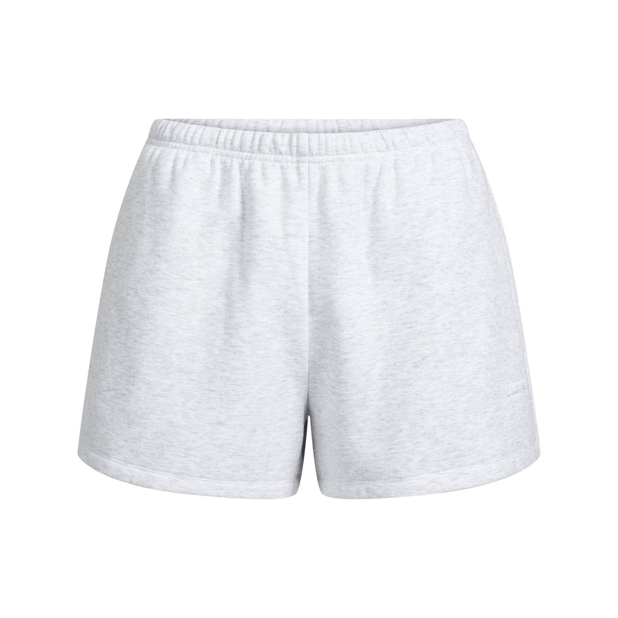 COTTON FLEECE CLASSIC SHORT - LIGHT HEATHER GREY - image 4