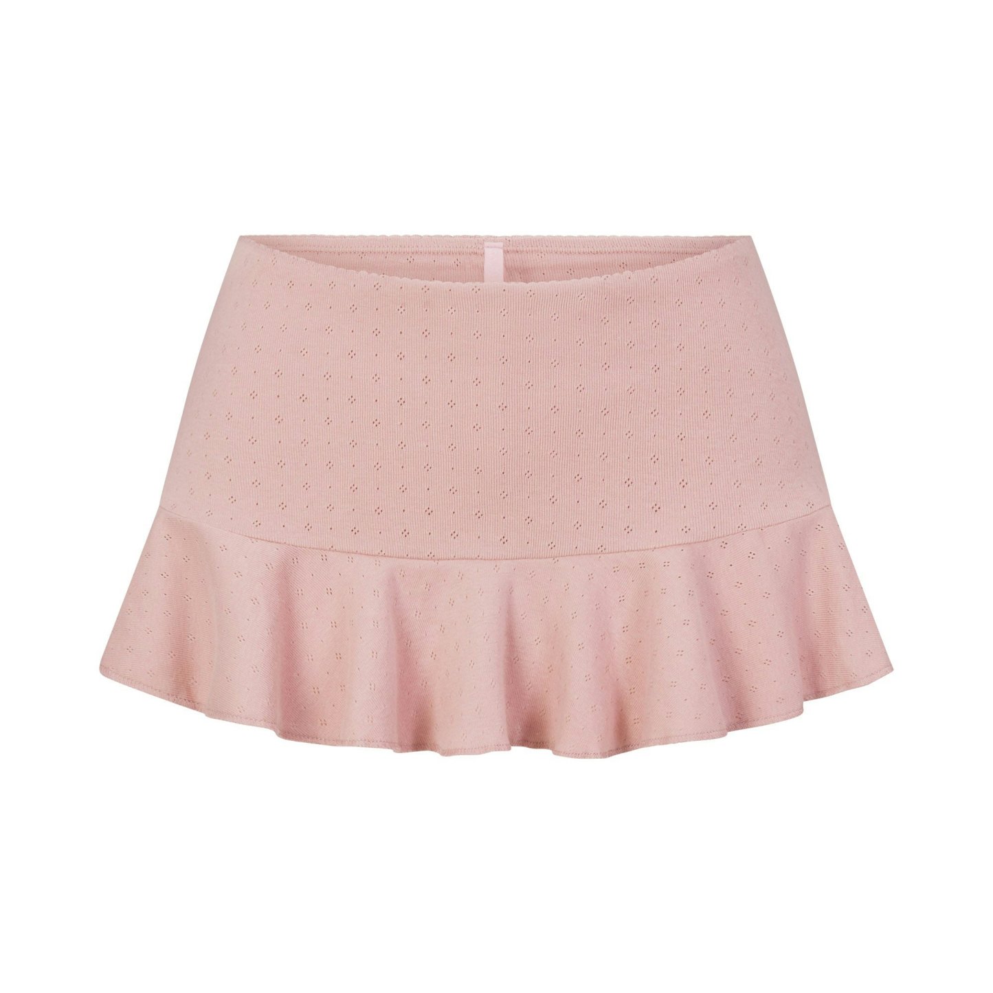 HEAVY POINTELLE MINI SKORT - MORGANITE - image 11
