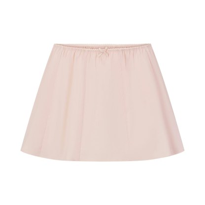 POPLIN APPAREL MINI SKIRT - DUSTY PINK - image 6