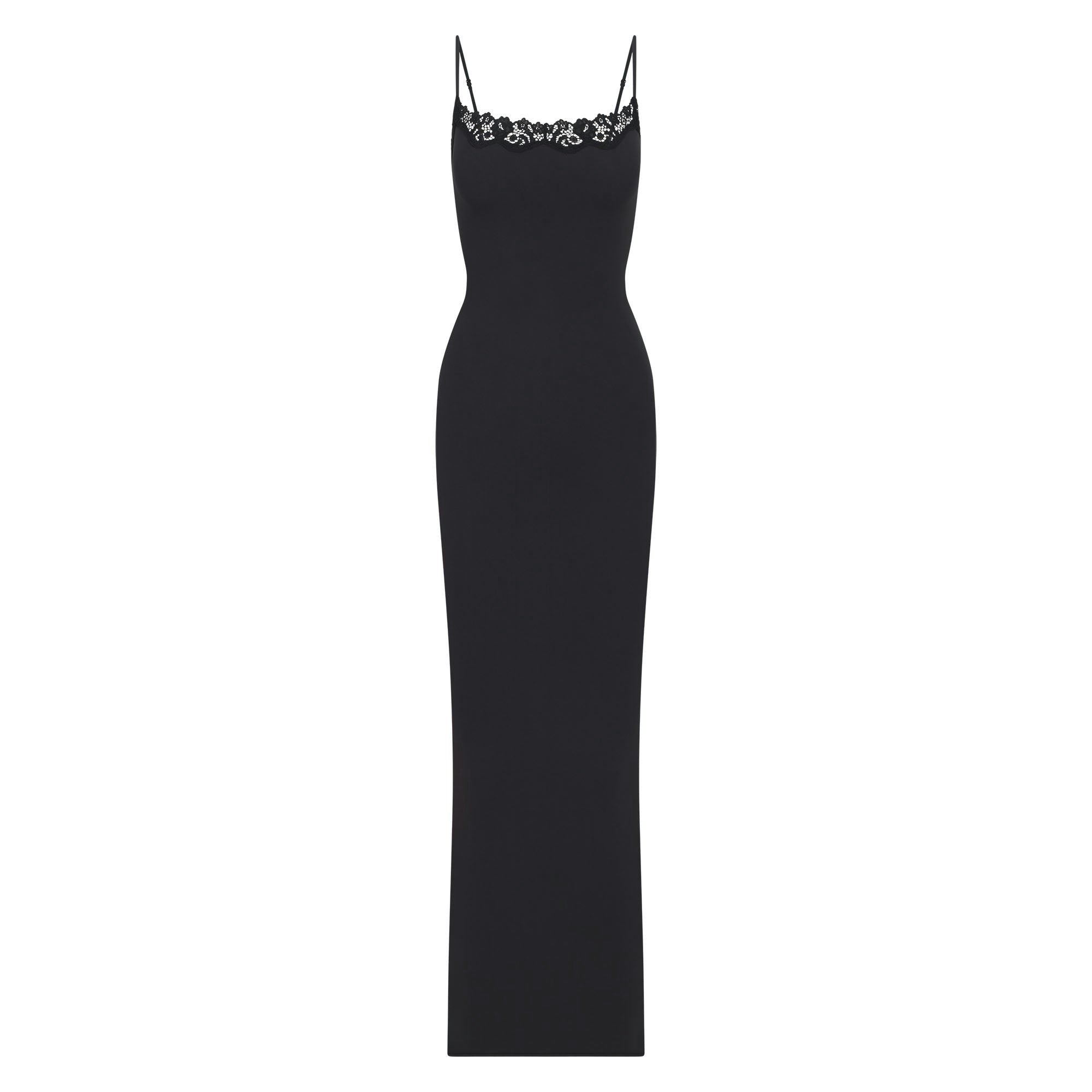 FITS EVERYBODY LACE LONG SLIP DRESS - ONYX - image 6