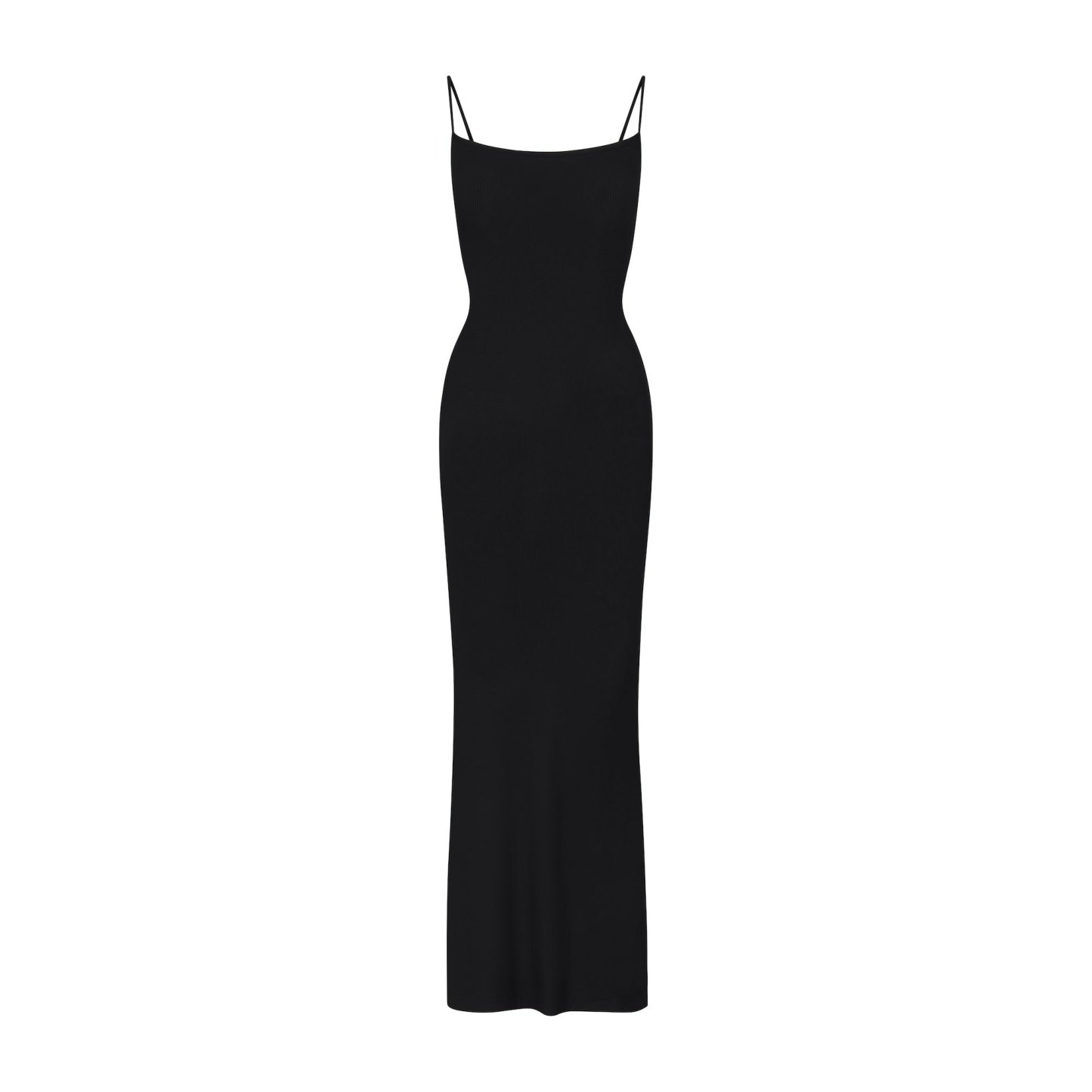 SOFT LOUNGE PETITE LONG SLIP DRESS - ONYX - image 5