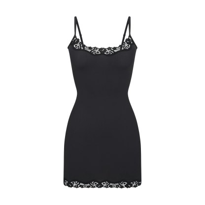 FITS EVERYBODY LACE SLIP DRESS - ONYX - image 6