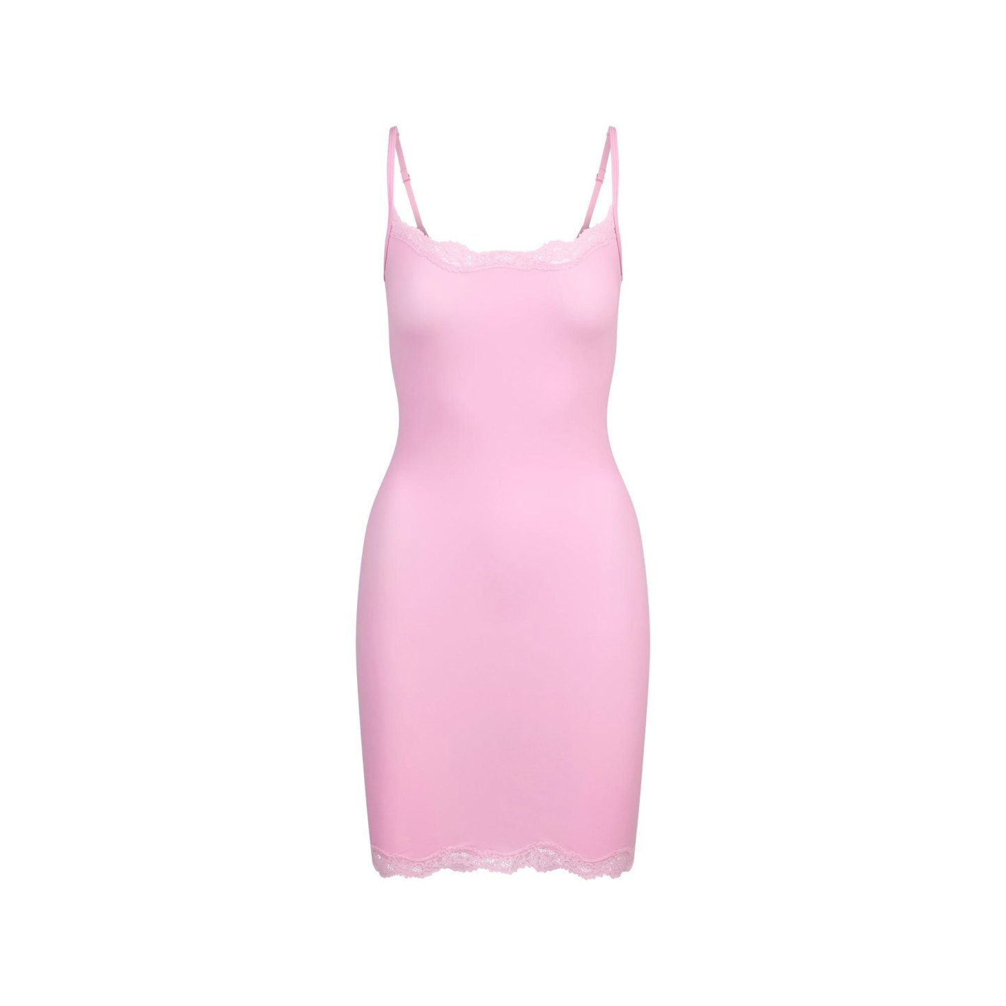 FITS EVERYBODY LACE SLIP DRESS - BUBBLE GUM TONAL - image 11