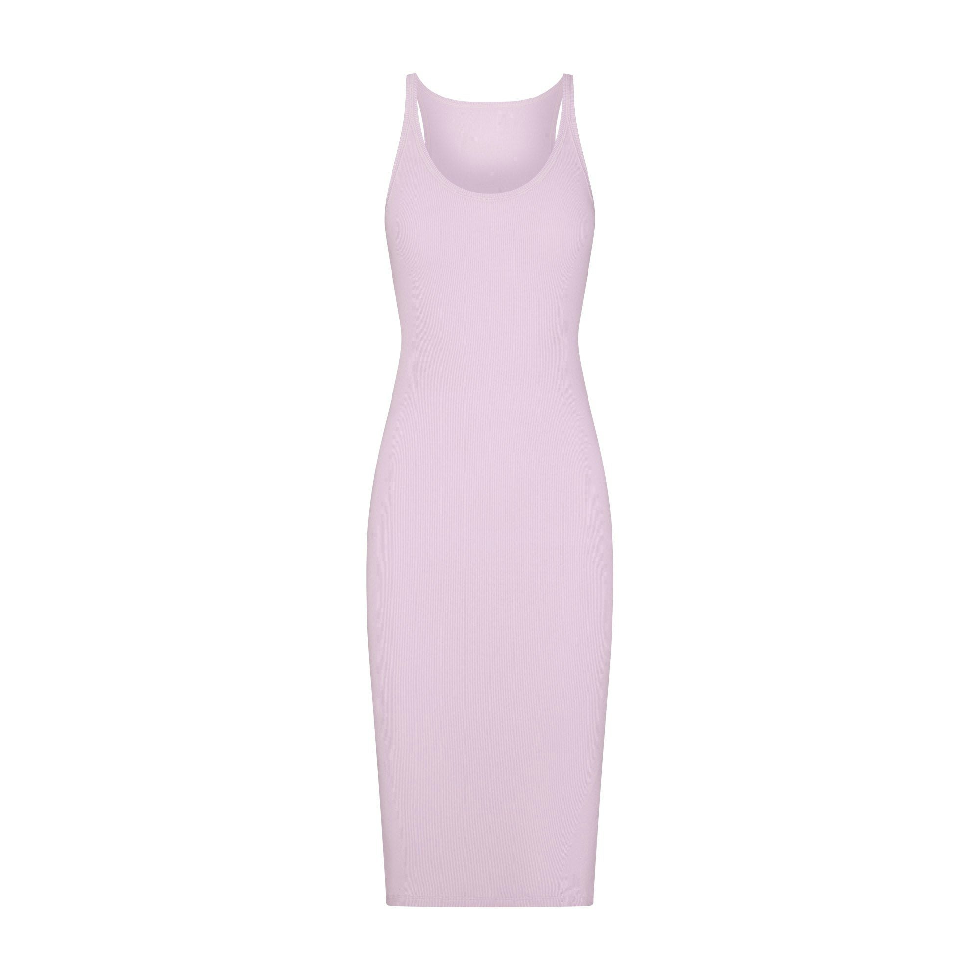 COTTON RIB TANK MIDI DRESS - SUGAR PLUM - image 17