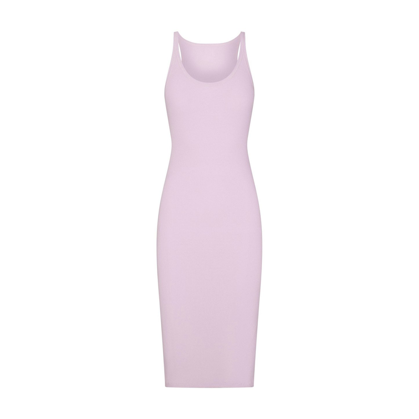 COTTON RIB TANK MIDI DRESS - SUGAR PLUM - image 17