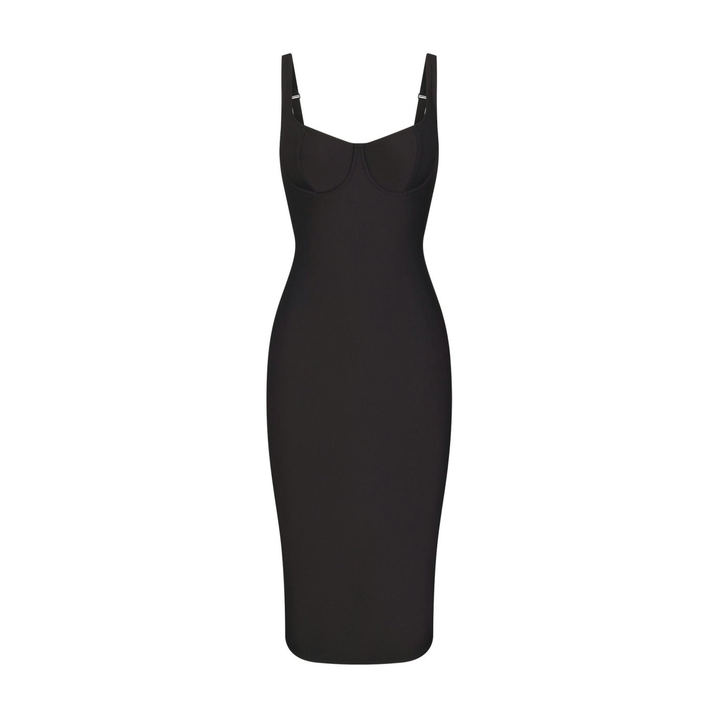 SKIMS BODY MIDI DRESS - ONYX - image 6