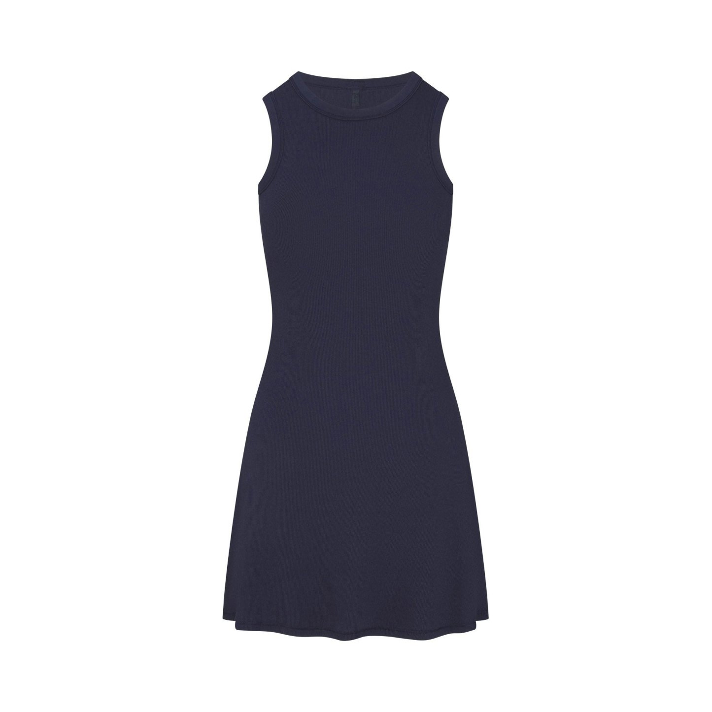 COTTON RIB TANK DRESS - NAVY - image 11