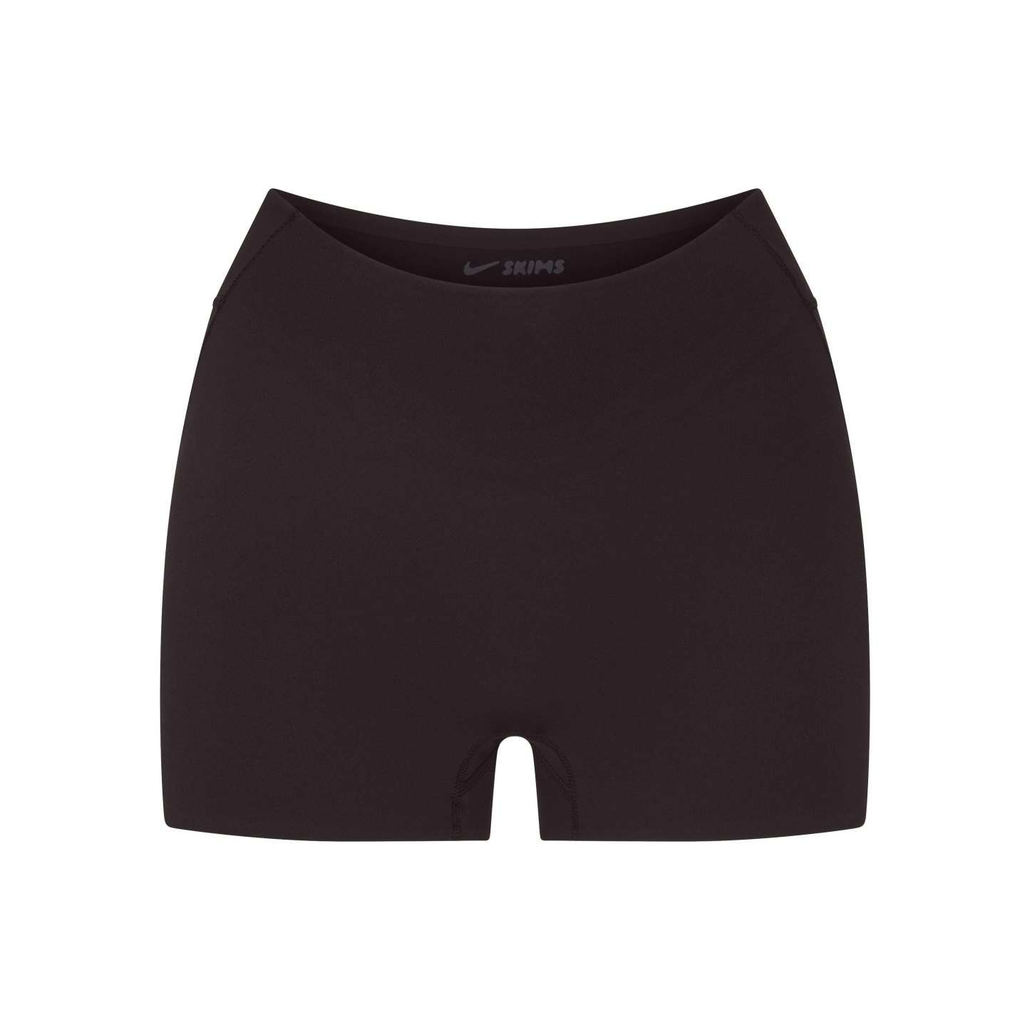 NikeSKIMS STUDIO STRETCH DIPPED 2" SHORT - DARK ROAST - image 11