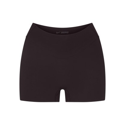 NikeSKIMS STUDIO STRETCH DIPPED 2" SHORT - DARK ROAST - image 11