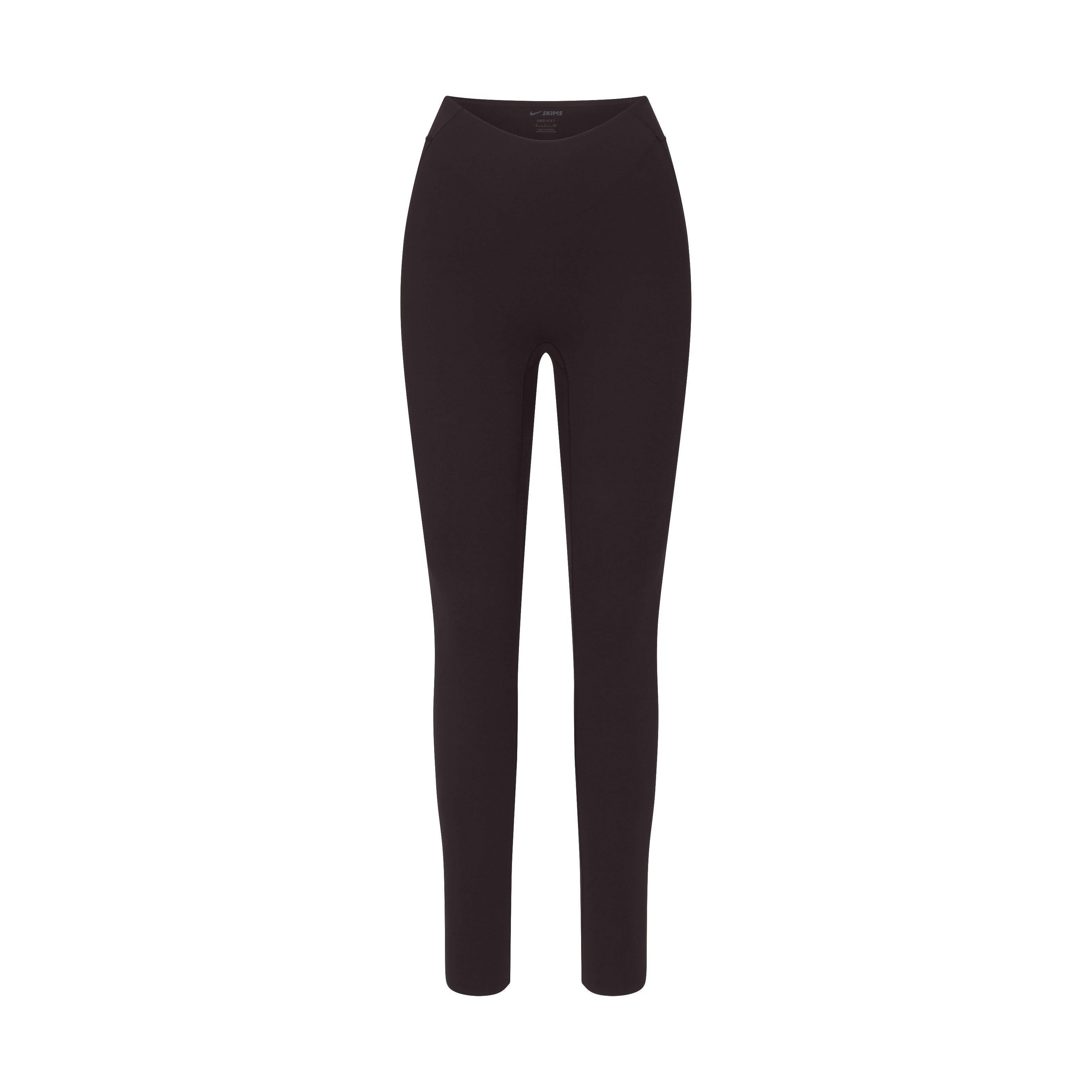 NikeSKIMS STUDIO STRETCH DIPPED 29" LEGGING - DARK ROAST - image 14