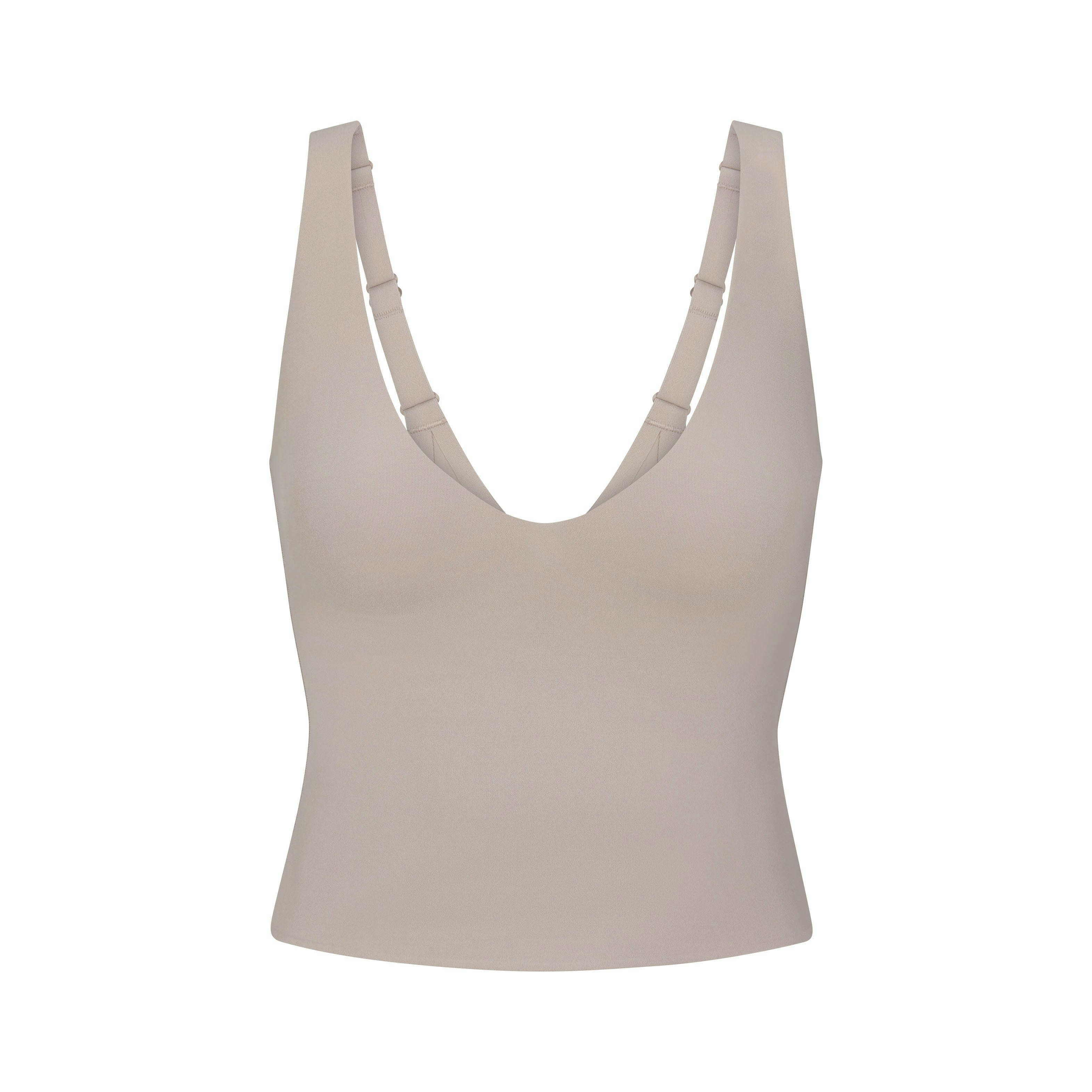 NikeSKIMS STUDIO STRETCH PLUNGE TANK - LINEN - image 5