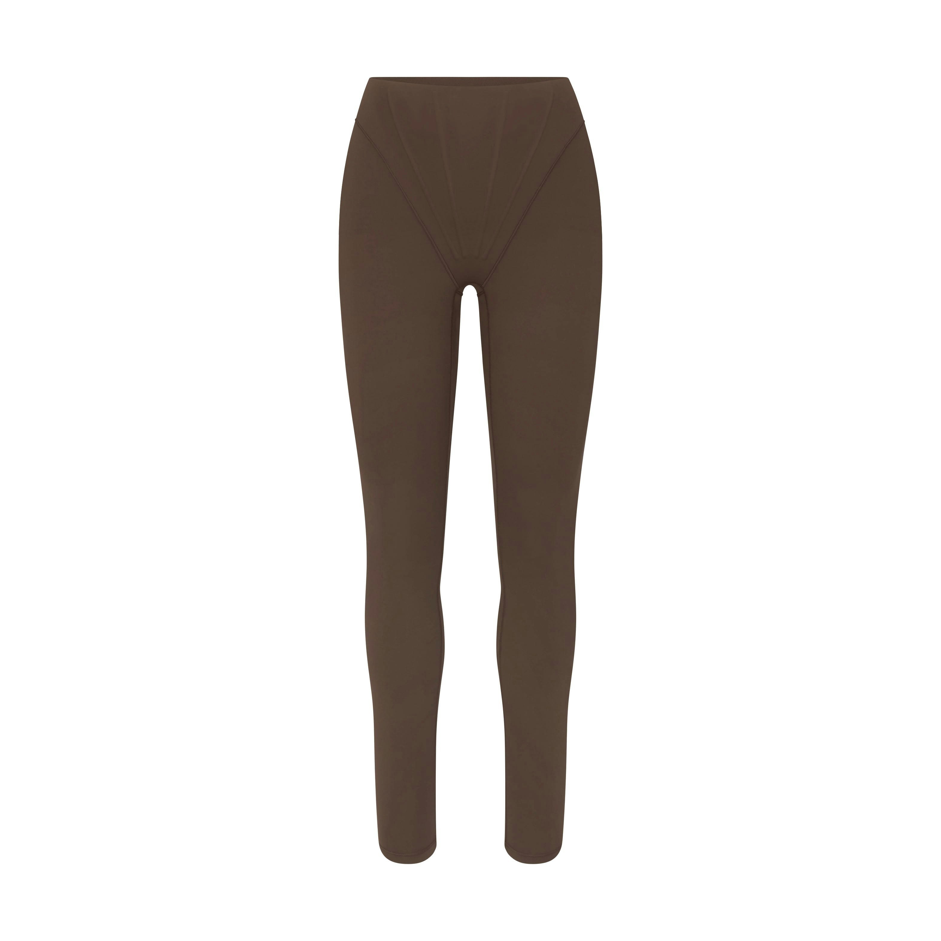 NikeSKIMS MATTE CORSET 26" LEGGING - DARK SEPIA - image 21
