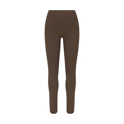 NikeSKIMS MATTE CORSET 26" LEGGING - DARK SEPIA - image 21