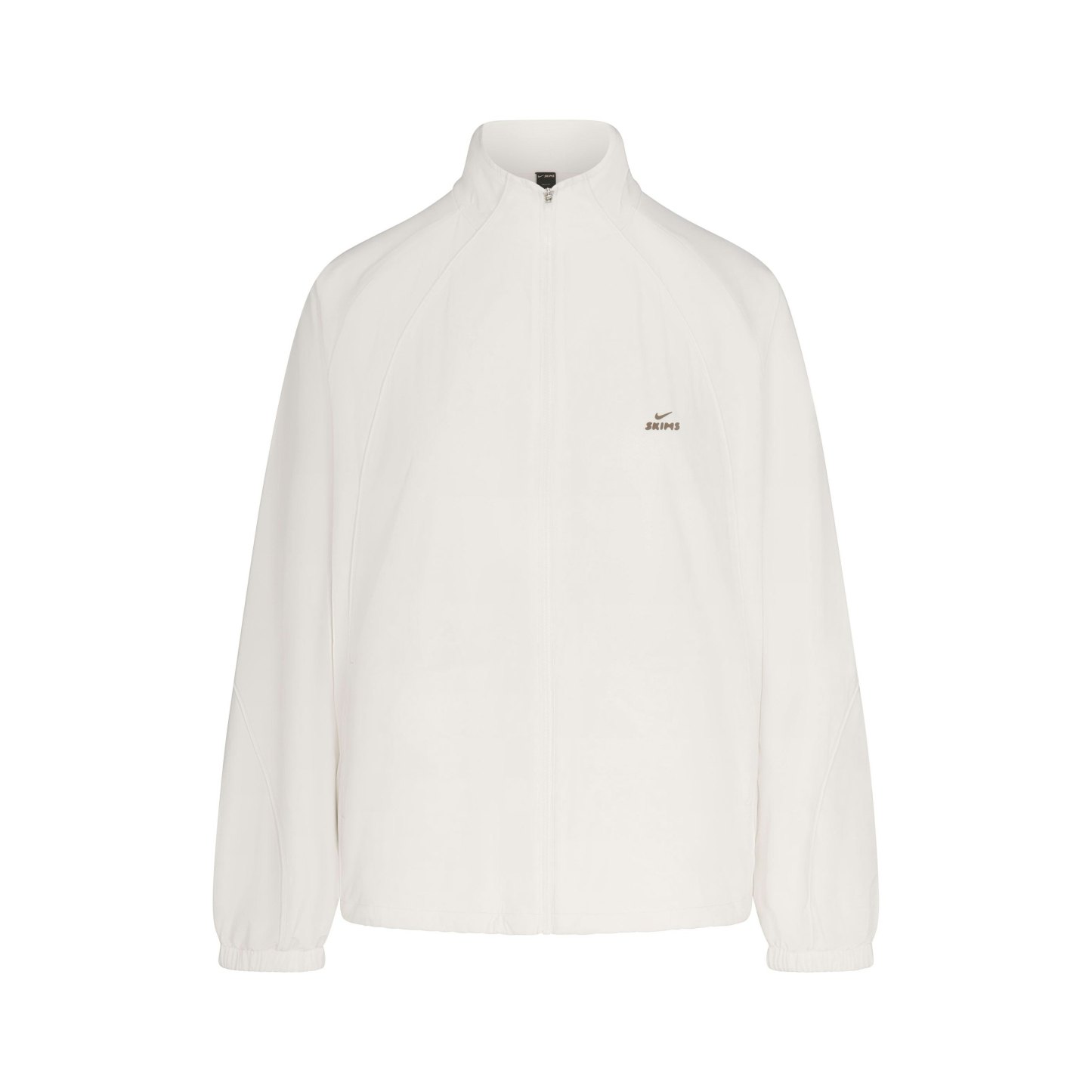 NikeSKIMS STRETCH NYLON OVERSIZED TRACK JACKET - IVORY - image 6