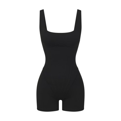 NikeSKIMS MATTE CORSET 2" ONE PIECE - OBSIDIAN - image 7