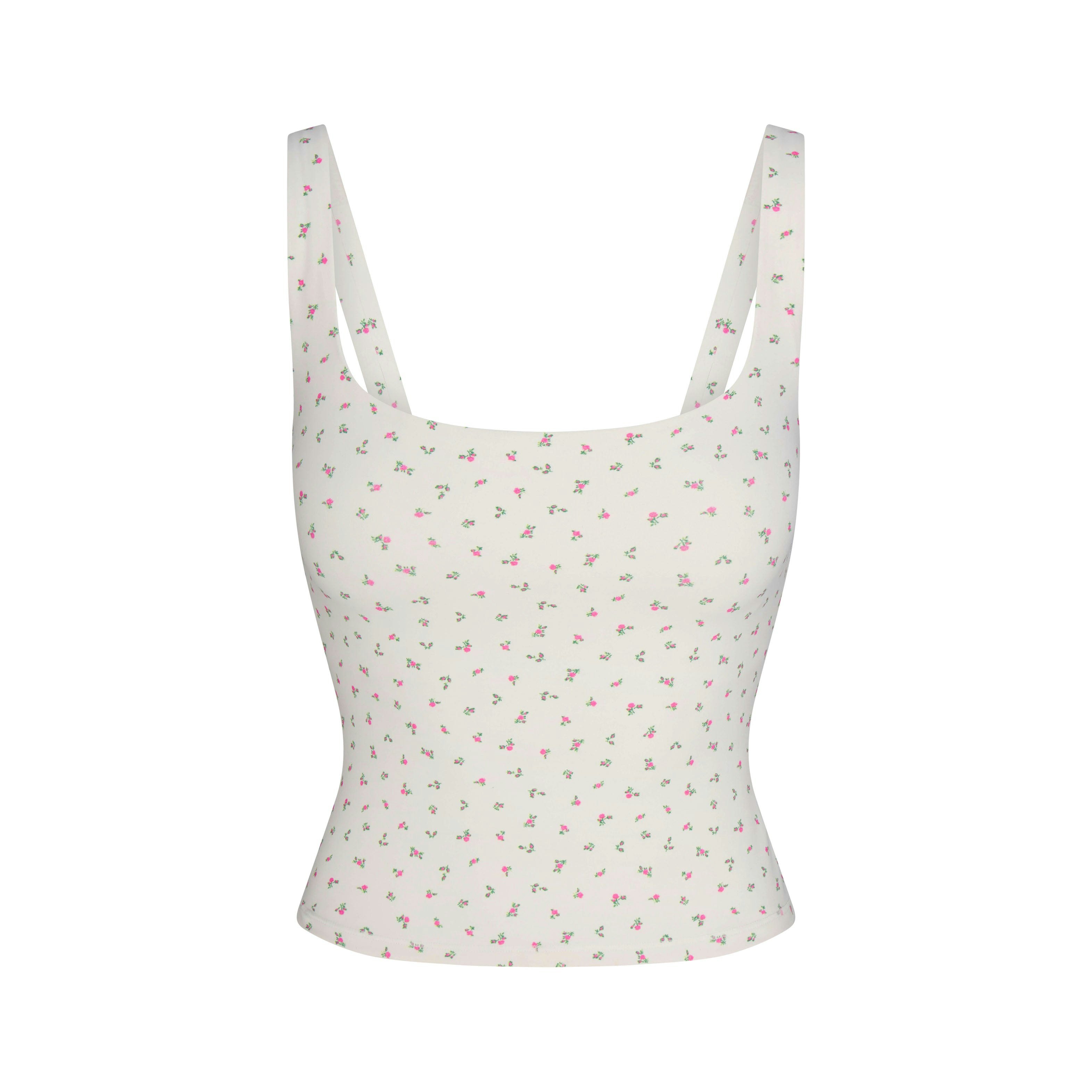 NikeSKIMS MATTE SQUARE NECK TANK - DITSY FLORAL PRINT - image 48