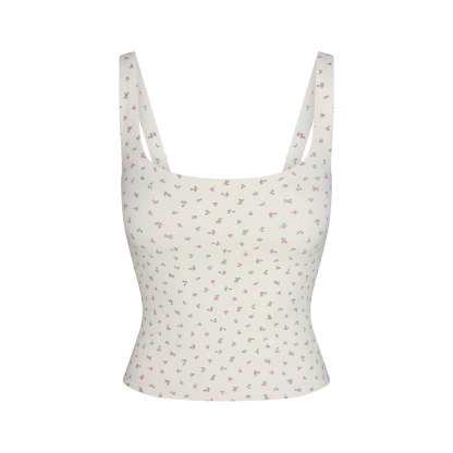 NikeSKIMS MATTE SQUARE NECK TANK - DITSY FLORAL PRINT - image 48