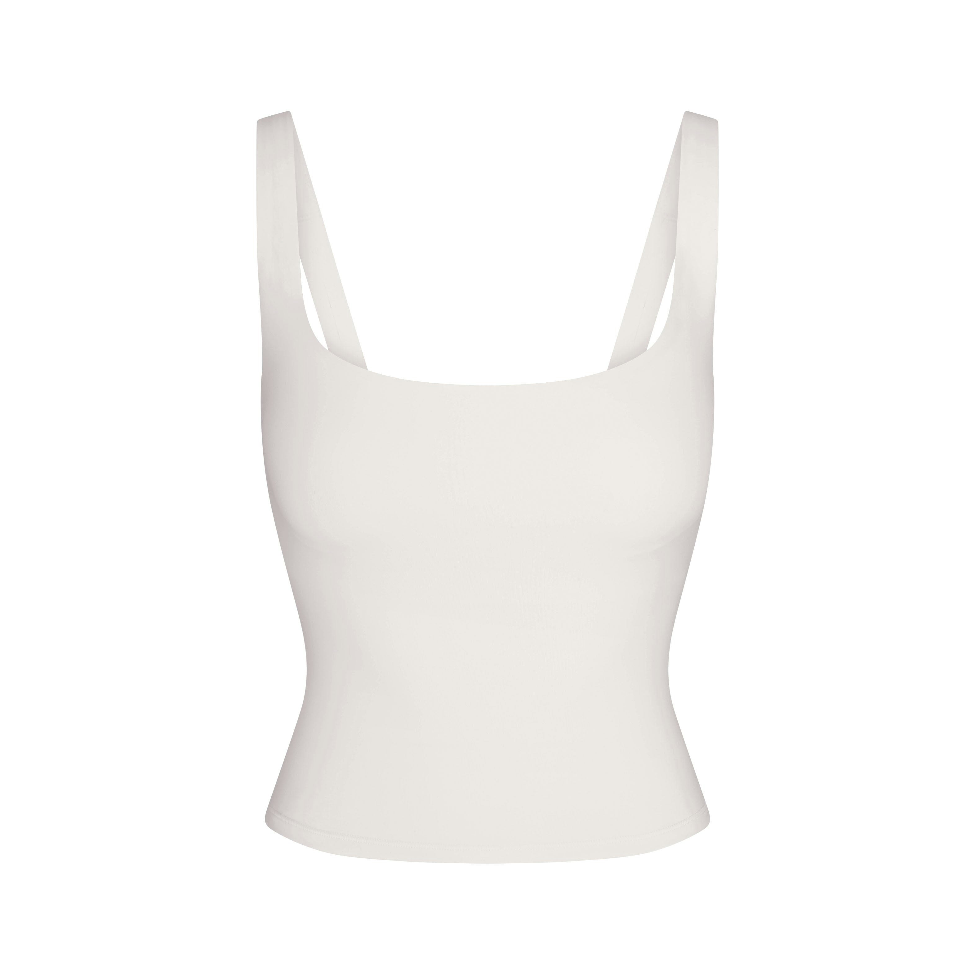 NikeSKIMS MATTE SQUARE NECK TANK - IVORY - image 6