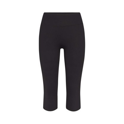 NikeSKIMS MATTE CROP 17" LEGGING - OBSIDIAN - image 8