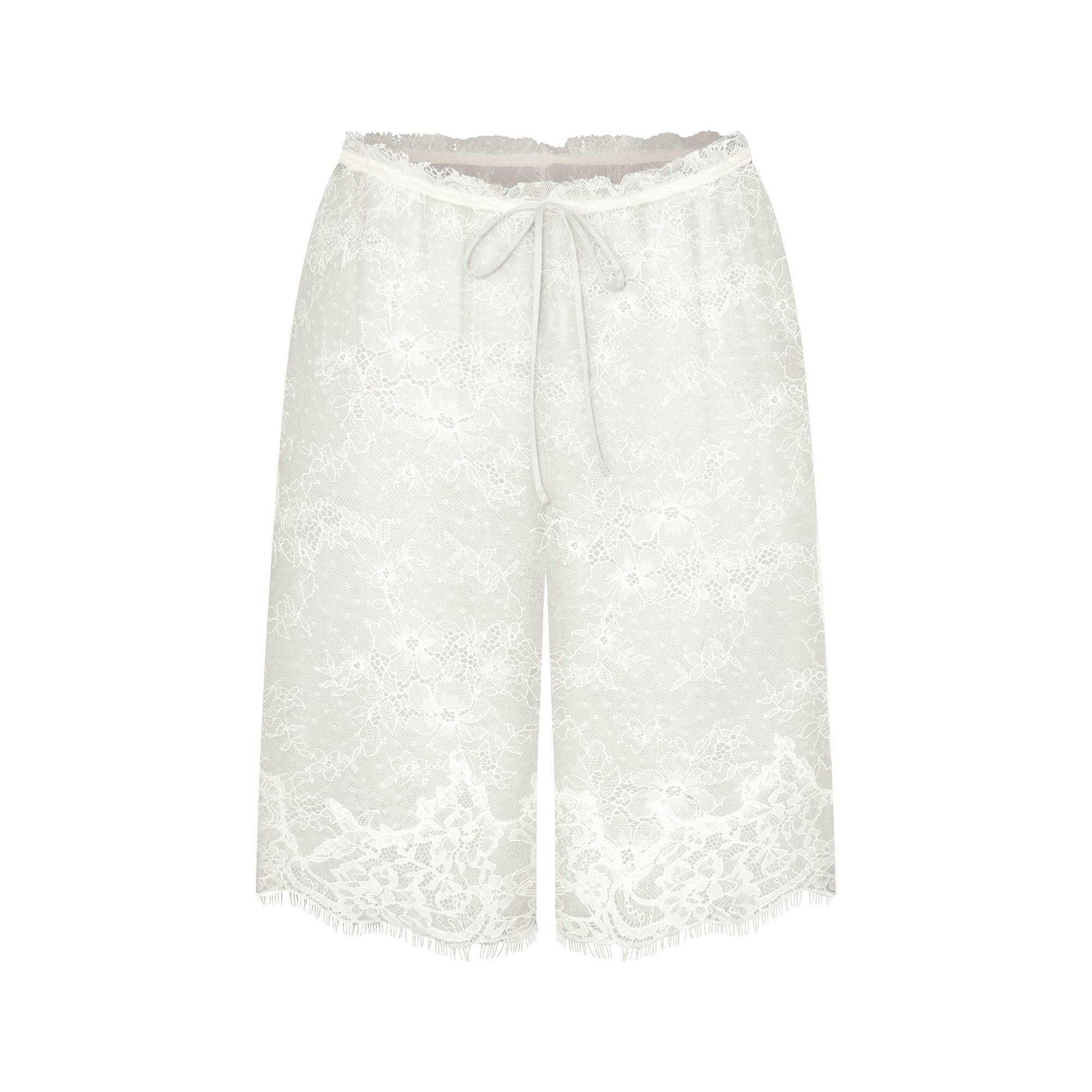 ULTRA FINE LACE LONG SHORT - MARBLE - image 10