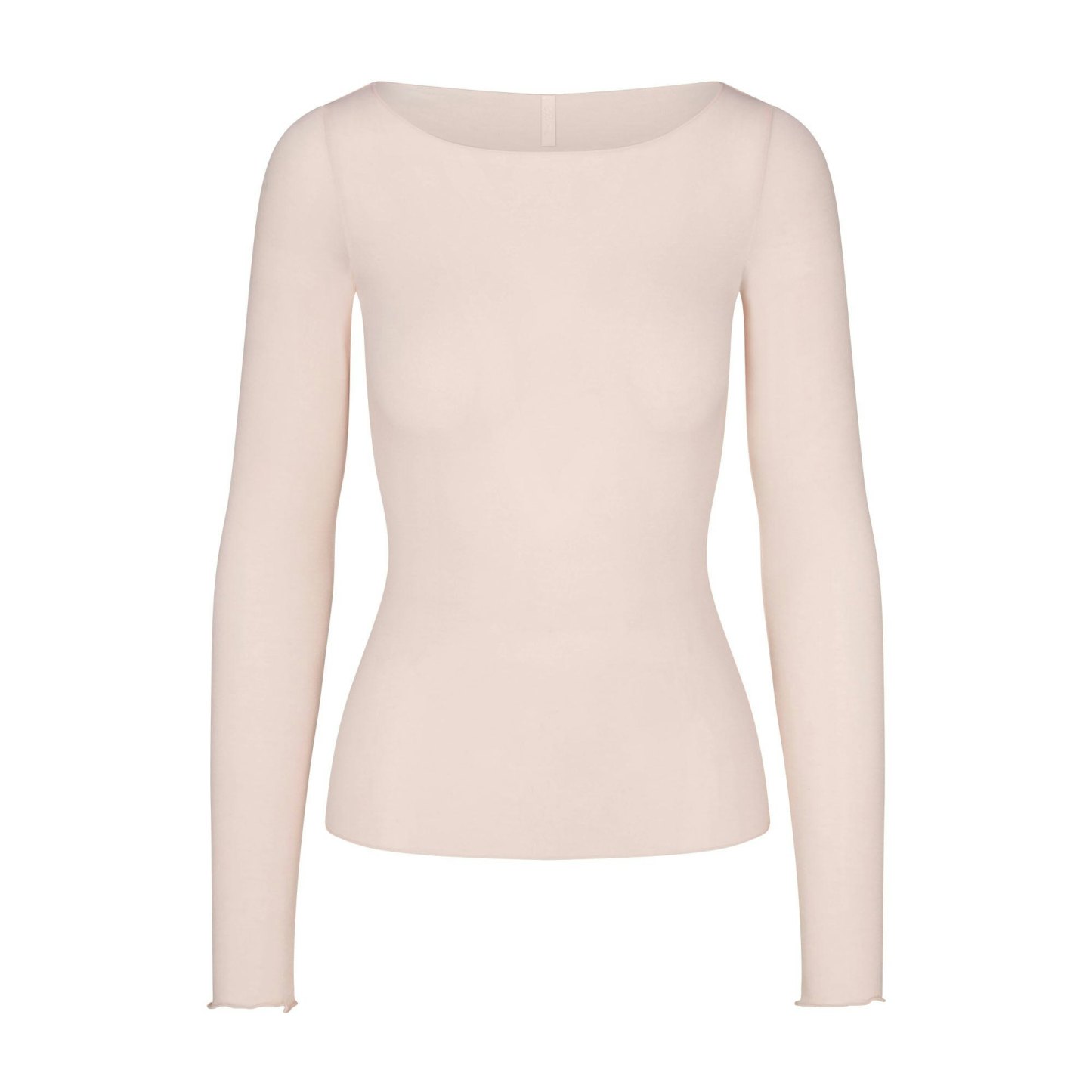 SHEER MODAL LONG SLEEVE BOATNECK TOP - PRIMROSE - image 22