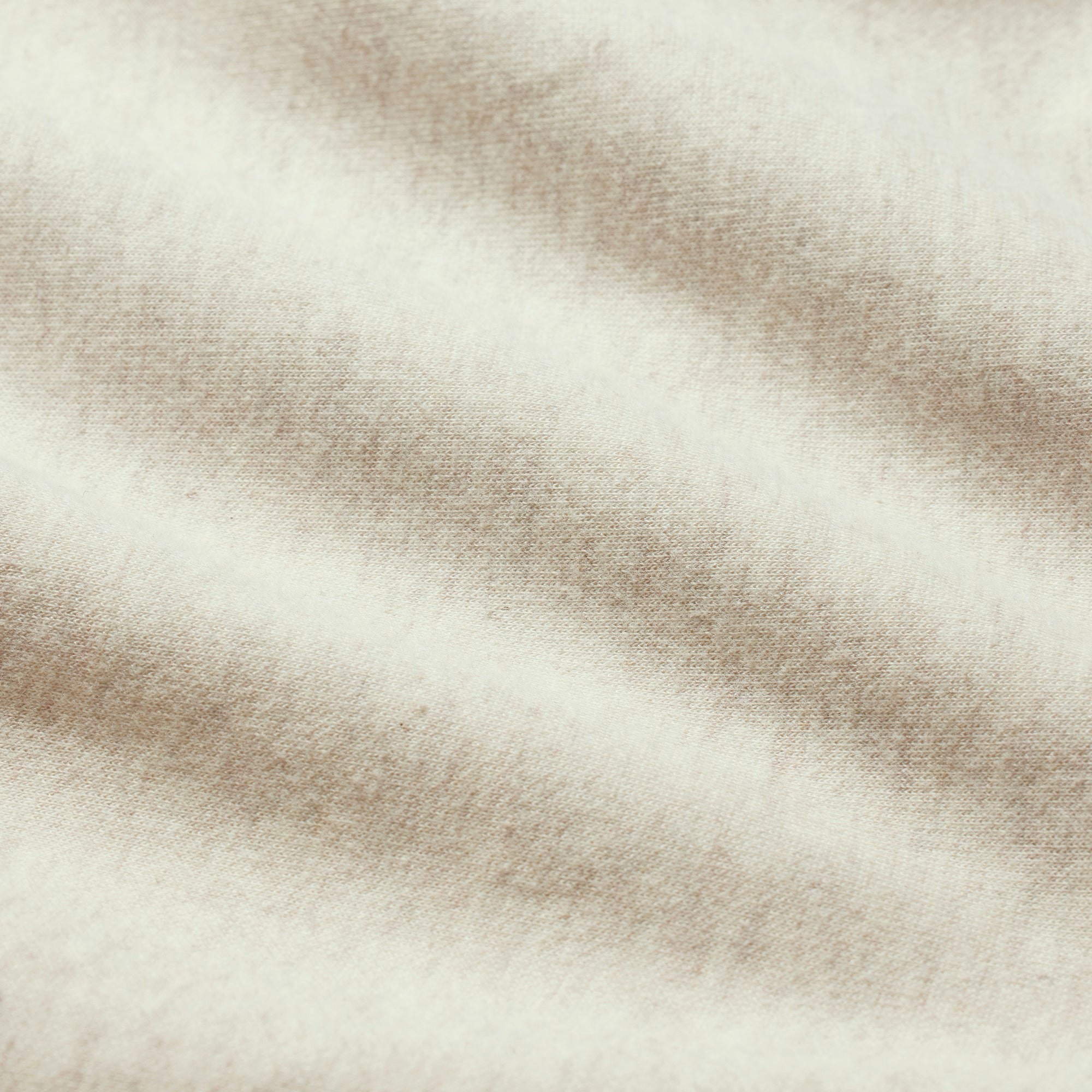 COTTON FLEECE FOLDOVER MINI SKIRT - OATMEAL HEATHER - image 12