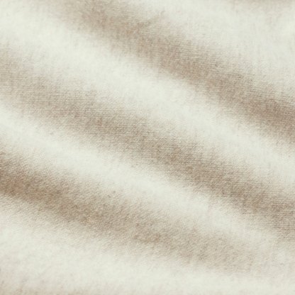 COTTON FLEECE FOLDOVER MINI SKIRT - OATMEAL HEATHER - image 12
