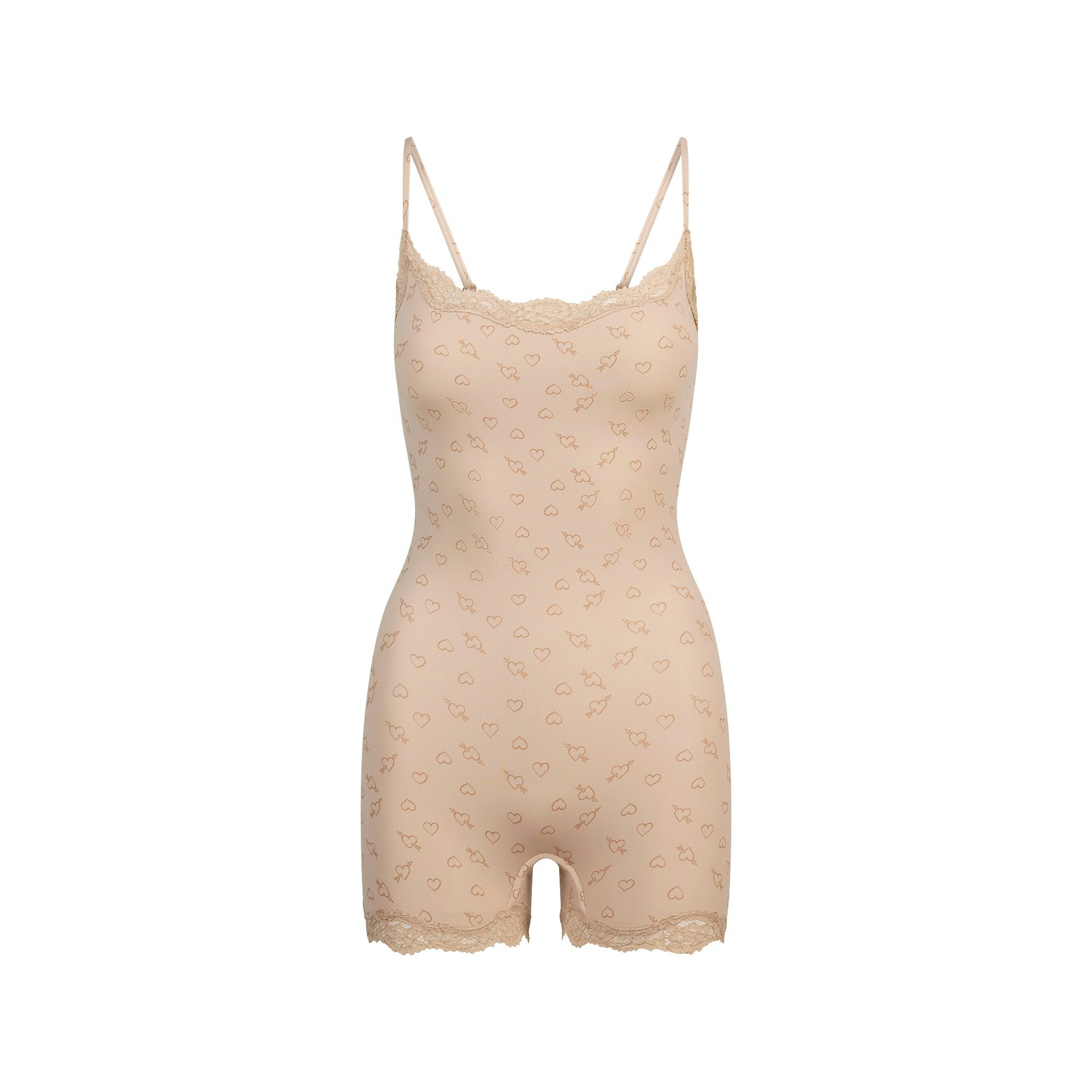FITS EVERYBODY LACE ONESIE - MICA SKETCHED HEARTS - image 19