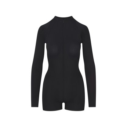 NikeSKIMS AIRY LONG SLEEVE ONE PIECE - OBSIDIAN - image 9
