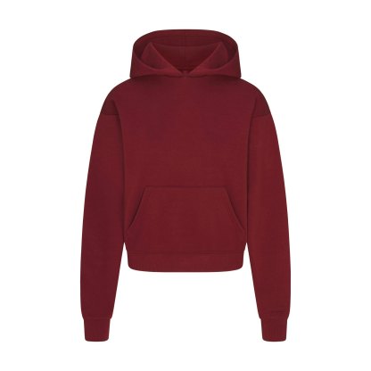 COTTON FLEECE CLASSIC HOODIE - MERLOT - image 30