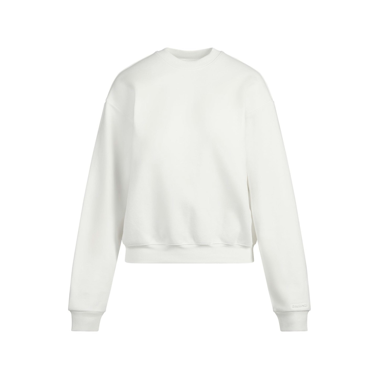 COTTON FLEECE CLASSIC CREWNECK - MARBLE - image 10