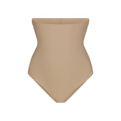 SKIMS BODY CORE SCULPT HIGH-WAISTED BRIEF - CLAY