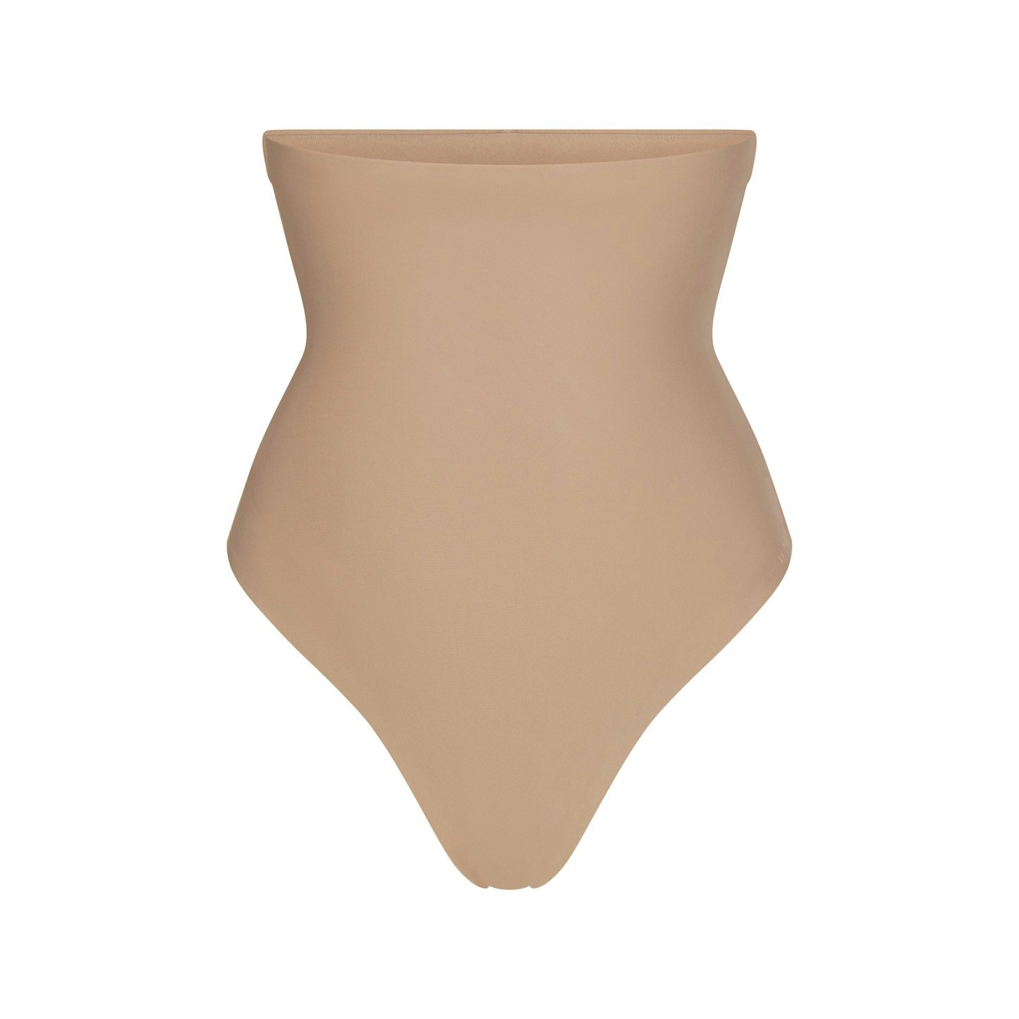 SKIMS BODY CORE SCULPT HIGH-WAISTED THONG - CLAY