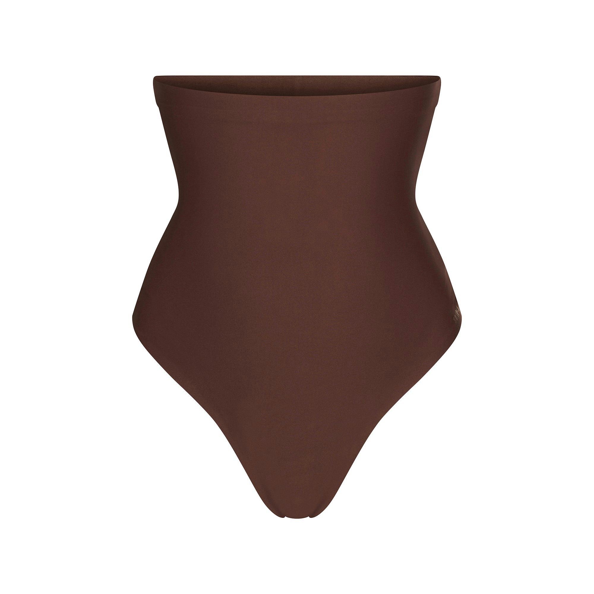 SKIMS BODY CORE SCULPT HIGH-WAISTED THONG - COCOA