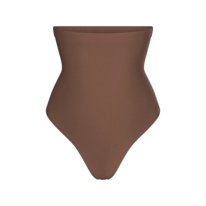SKIMS BODY CORE SCULPT HIGH-WAISTED THONG - JASPER