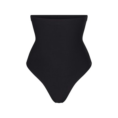 SKIMS BODY CORE SCULPT HIGH-WAISTED THONG - ONYX