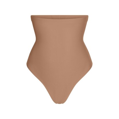 SKIMS BODY CORE SCULPT HIGH-WAISTED THONG - SIENNA