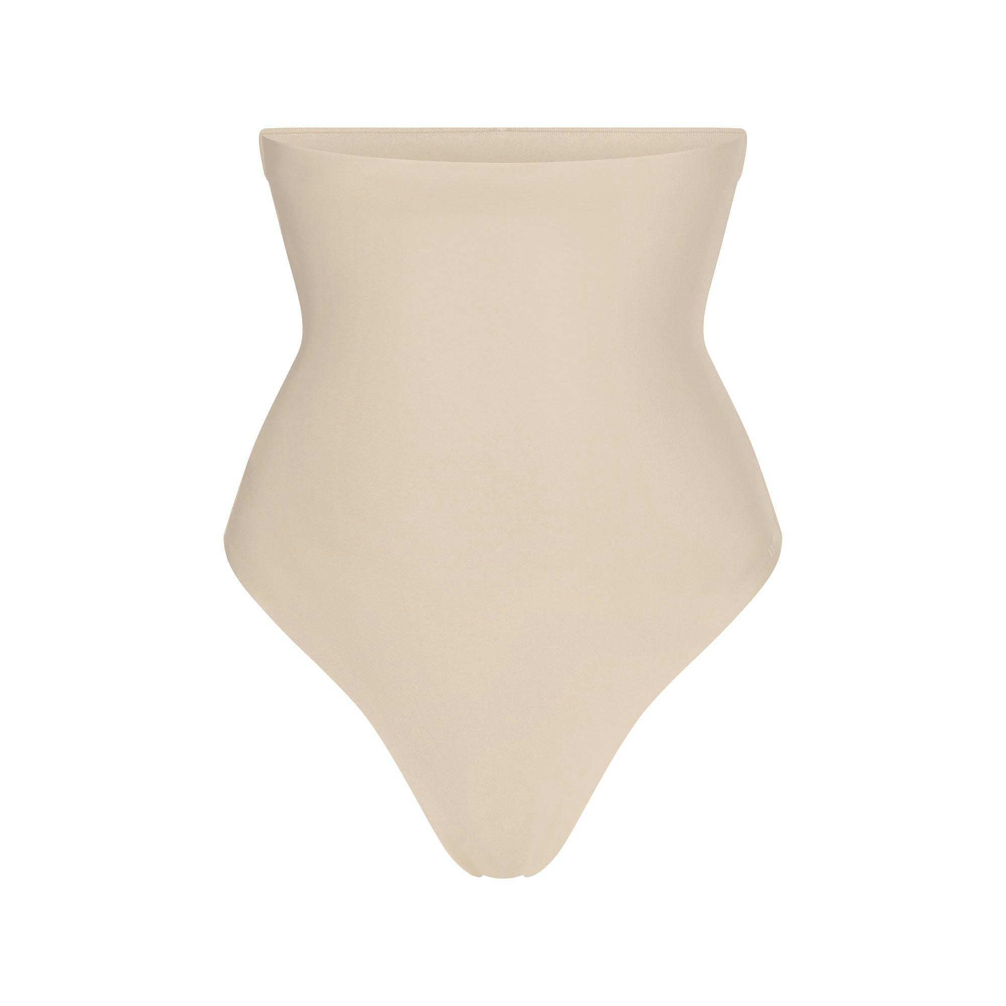 SKIMS BODY CORE SCULPT HIGH-WAISTED THONG - SAND