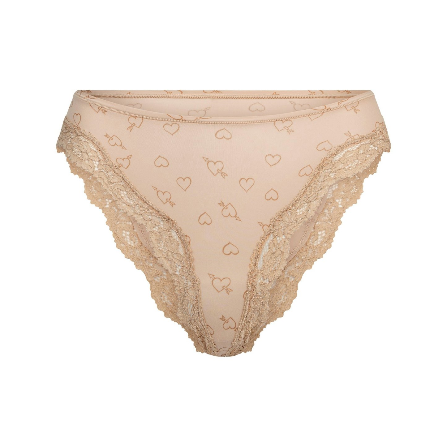 FITS EVERYBODY LACE TANGA - MICA SKETCHED HEARTS