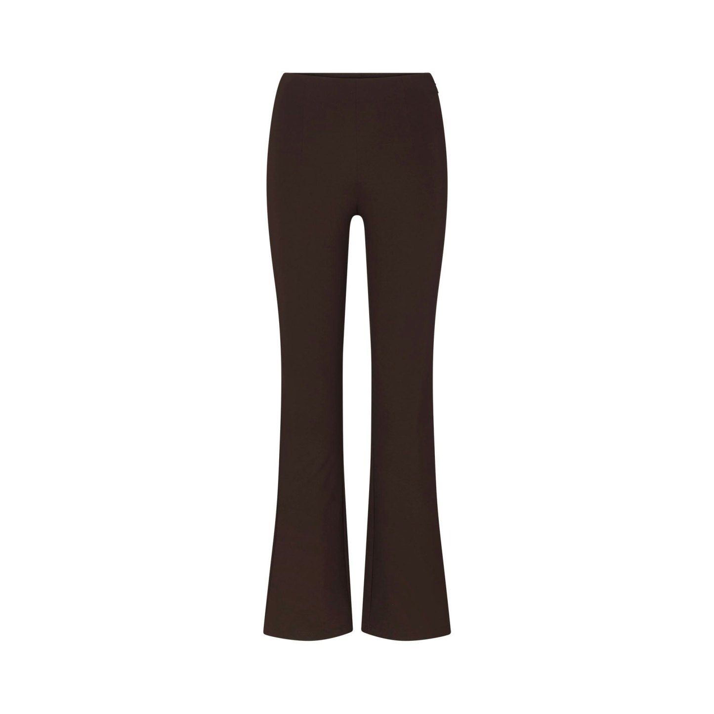 THE ESSENTIAL COLLECTION HIGH-WAISTED CROPPED KICK FLARE PANT - ESPRESSO - image 12