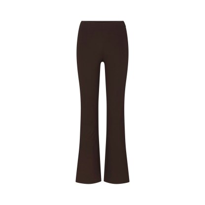 THE ESSENTIAL COLLECTION HIGH-WAISTED CROPPED KICK FLARE PANT - ESPRESSO - image 12