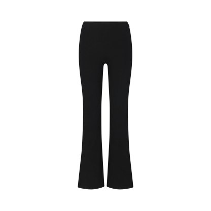 THE ESSENTIAL COLLECTION HIGH-WAISTED CROPPED KICK FLARE PANT - OBSIDIAN - image 6